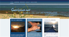 Desktop Screenshot of guerisseuse.net