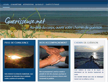 Tablet Screenshot of guerisseuse.net